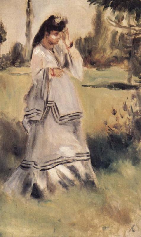 Pierre-Auguste Renoir Femmu dans un Paysage Sweden oil painting art